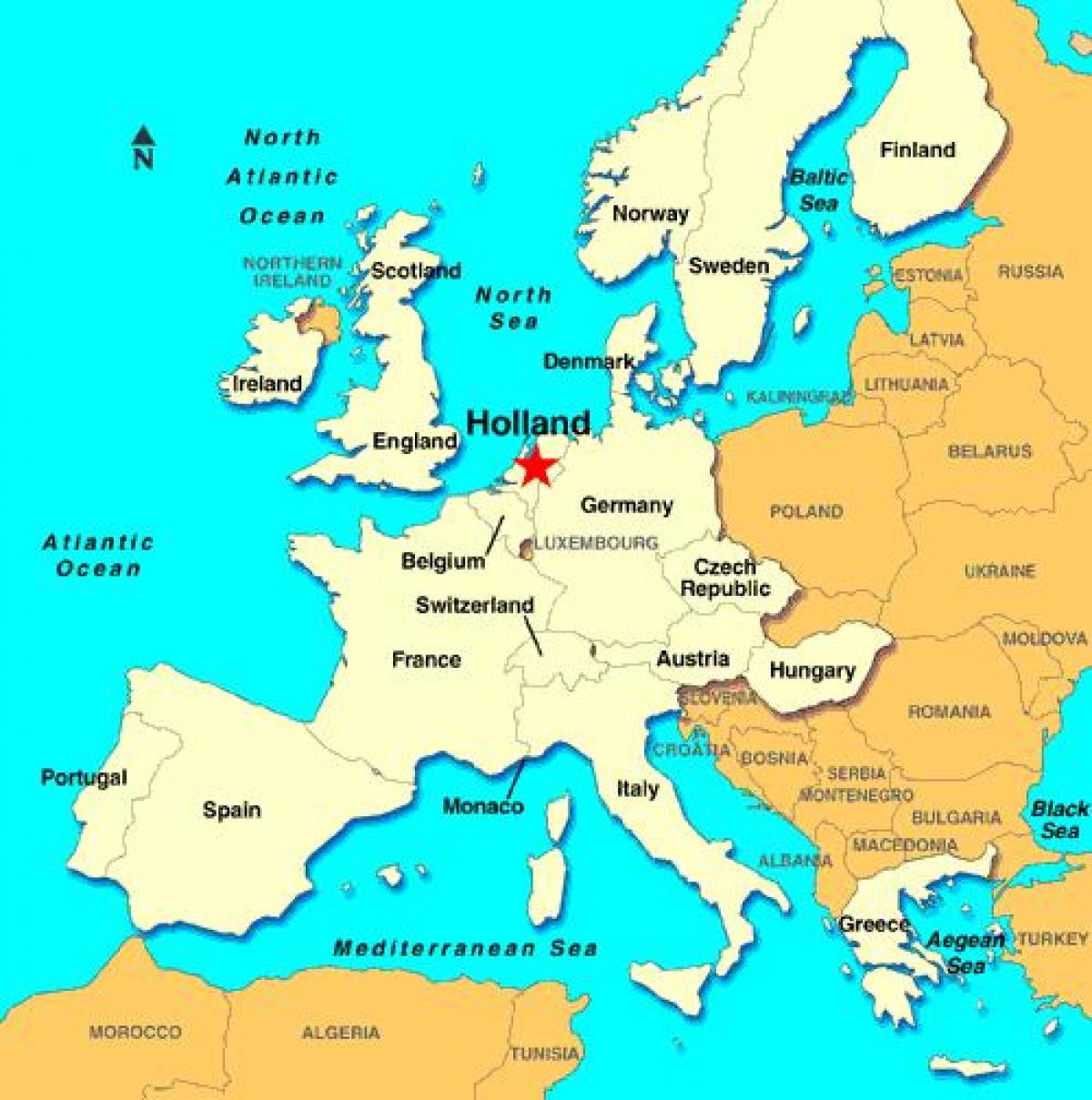 zapadna europa karta Sardinija na karti Europe   karta Nizozemske Europe (Zapadna  zapadna europa karta